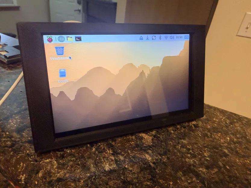 Vỏ màn hình RPi 7 inch / Klipper Pad (Hosyond) - Image 1