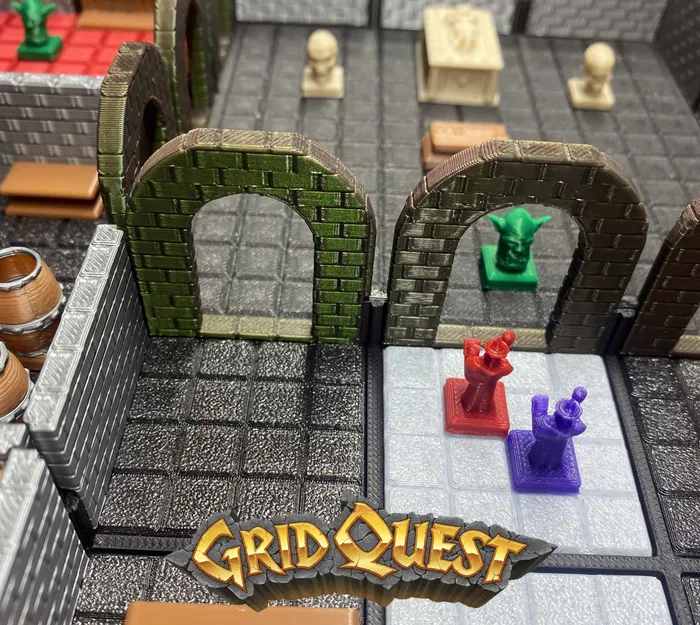 GridQuest ARCHWAY (The Gridfinity Game) – Cổng vòm cho dungeon - Image 1