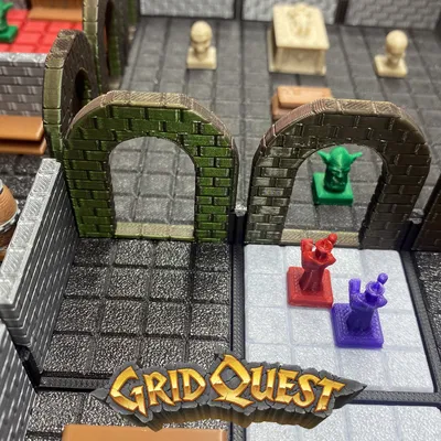 GridQuest ARCHWAY (The Gridfinity Game) – Cổng vòm cho dungeon
