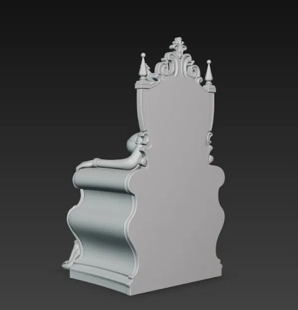 Nữ hoàng ngồi trên ngai vàng - Image 2