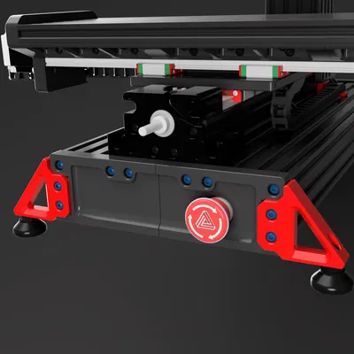 mammoth-3D - Mod Ốp Chắn Bụi 3D cho Milo CNC (Dust Cover Mod)