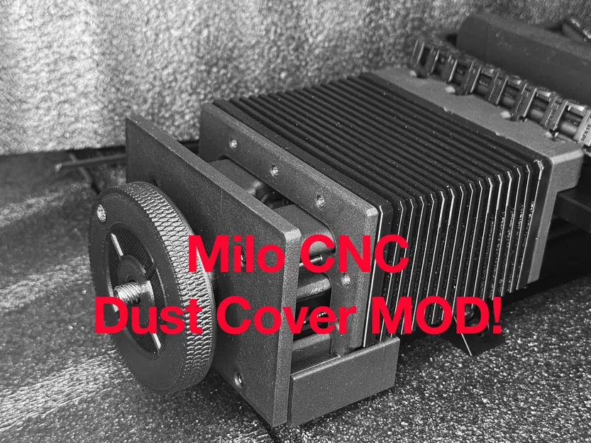 mammoth-3D - Mod Ốp Chắn Bụi 3D cho Milo CNC (Dust Cover Mod) - Image 3