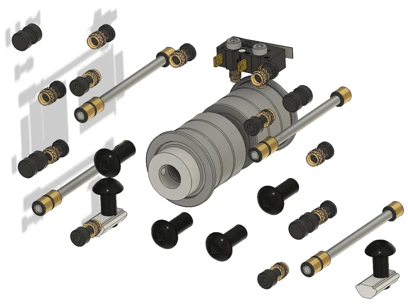 mammoth-3D - Mod Ốp Chắn Bụi 3D cho Milo CNC (Dust Cover Mod) - Image 9