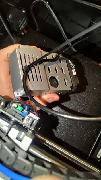 QIDI X-Max 3: Mount Beacon/Cartographer low profile tối ưu cho stock nozzle - Image 4