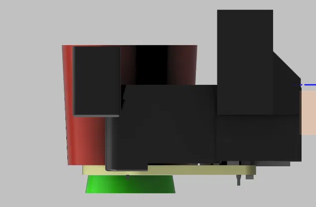 Ngàm gắn Beacon/Cartographer cho QIDI X-Max/Plus 3 (hỗ trợ Rev 4) - Image 3