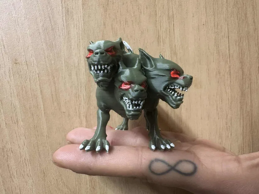 Cerberus – Chó Canh Cổng Địa Ngục Ba Đầu (Fluffy) - Image 2