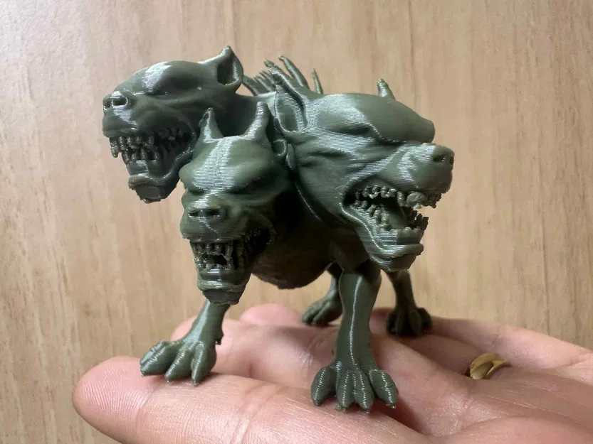 Cerberus – Chó Canh Cổng Địa Ngục Ba Đầu (Fluffy) - Image 3