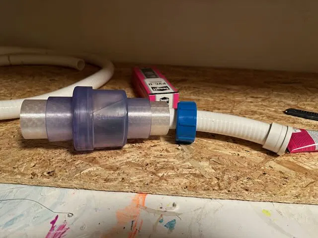 Adapter ống PVC 32mm sang 50mm (2 inch) cho van chống chảy ngược - Image 1