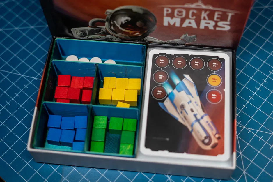 Khay Đựng (Insert) Cho Bộ Board Game Pocket Mars - Tạm Biệt Bịch Zip - Image 1