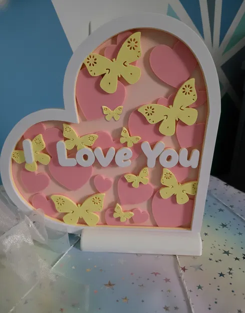 Trái tim Valentine / Trái tim I love you - Image 3