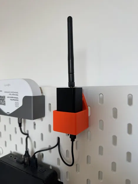 Ngàm gắn ZigStar Lan Gateway cho Ikea Skadis - Image 1