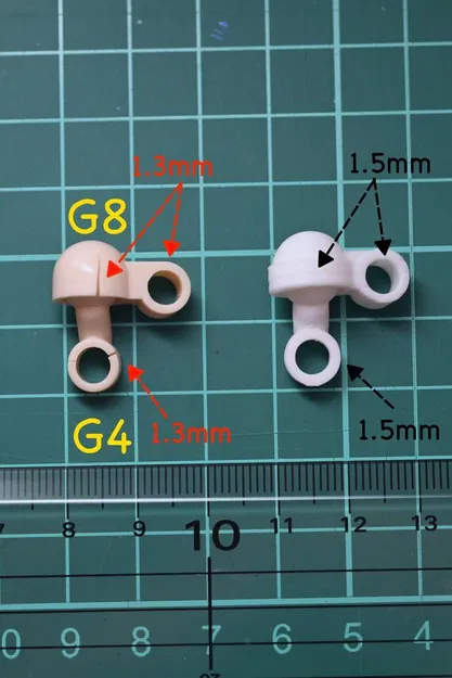 Grande Scale - Kit nâng cấp khớp hông Heavy Duty cho DressUp body M (Ao Gennai) - Image 4