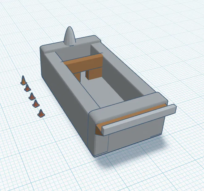 Bè nhỏ có người (Small Raft with people) - Image 1