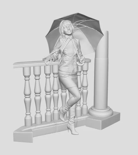 Khoảnh Khắc Với Chiếc Ô Đỏ (Red Umbrella Moment) - Image 2