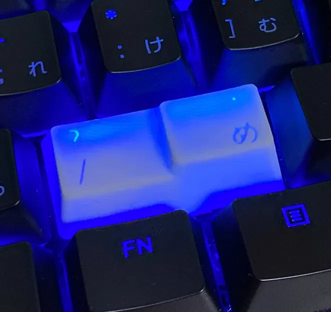 Keycap 2U Right-Stepped Slash & IntlRo cho layout JIS (chỉ nhận input bên trái) - Image 1