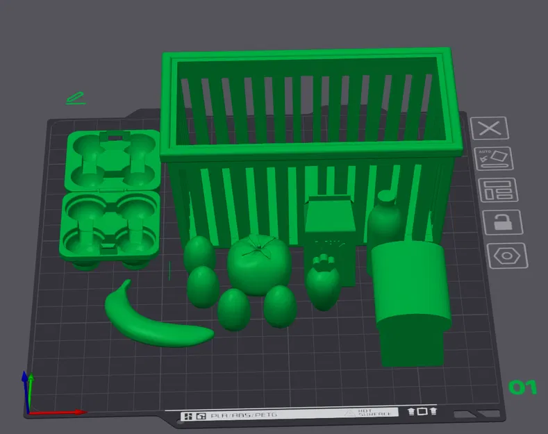 Giỏ Đồ Đi Chợ (Basket of Groceries) - Image 3