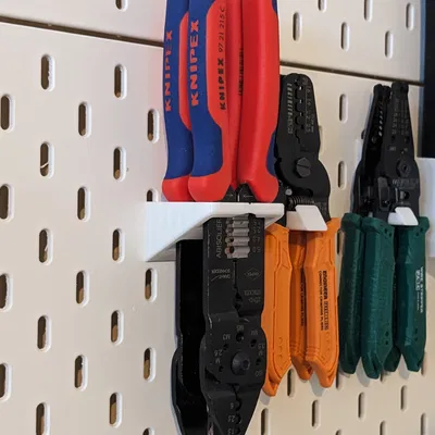 Giá treo kìm bấm cos Knipex cho IKEA Skådis (Skadis)