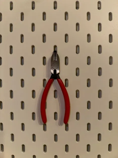 Giá đỡ kìm KNIPEX 70 125 cho bảng lỗ IKEA SKADIS - Image 1