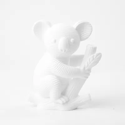 Tượng Koala Dễ Thương Ngồi Trên Cành Cây