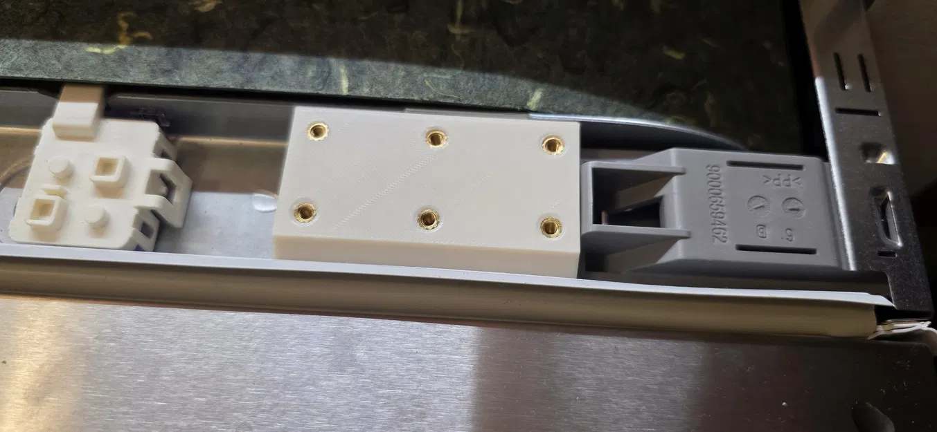 Pát bắt cố định phía trên cho máy rửa chén Bosch (Bosch dishwasher top mounting bracket) - Image 2