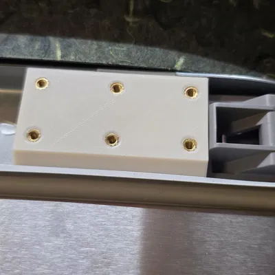 Pát bắt cố định phía trên cho máy rửa chén Bosch (Bosch dishwasher top mounting bracket)