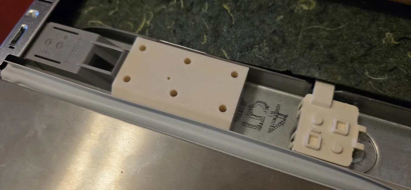 Pát bắt cố định phía trên cho máy rửa chén Bosch (Bosch dishwasher top mounting bracket) - Image 3