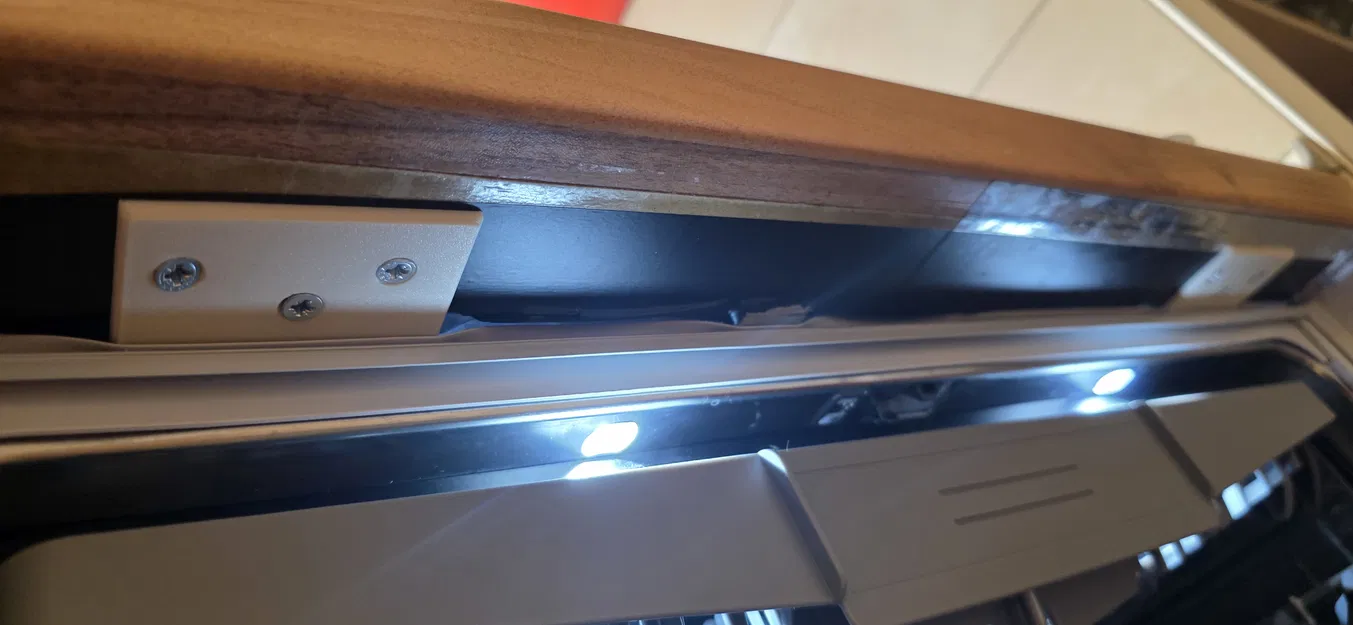 Pát bắt cố định phía trên cho máy rửa chén Bosch (Bosch dishwasher top mounting bracket) - Image 4