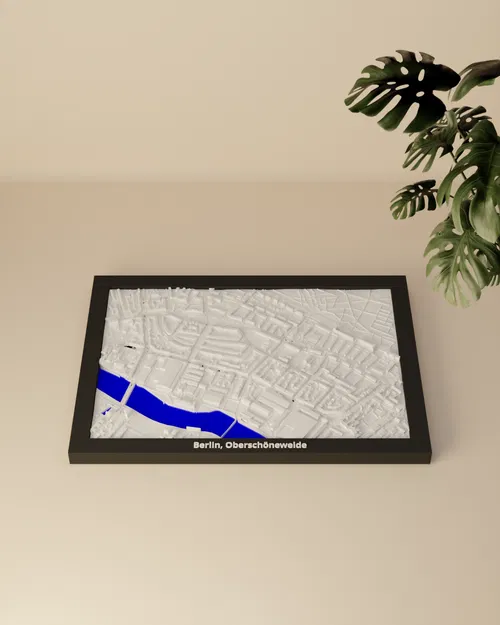 Berlin, Oberschöneweide (Đức) – Mô hình 3D Miniature - Image 2