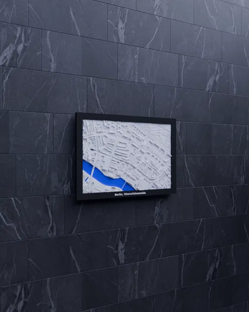 Berlin, Oberschöneweide (Đức) – Mô hình 3D Miniature - Image 4