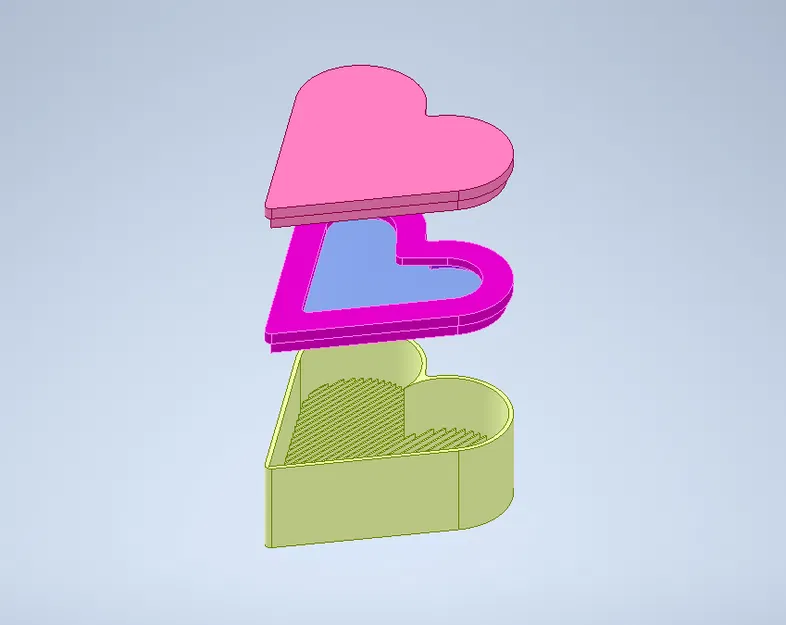 Hộp nhẫn Love (không dùng nam châm) - Image 1