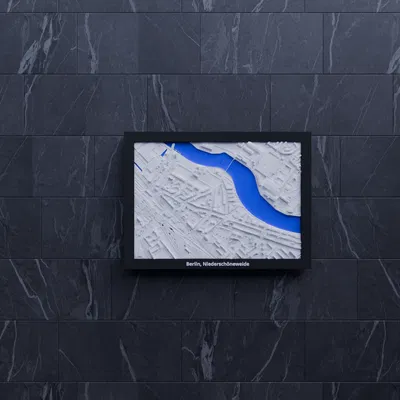 Berlin, Niederschöneweide, Đức - Mô hình thu nhỏ 3D