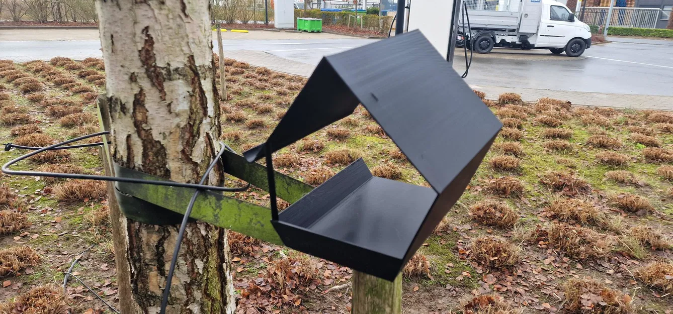 Birdfeeder (Máng ăn cho chim để bàn) có thoát nước - Image 6