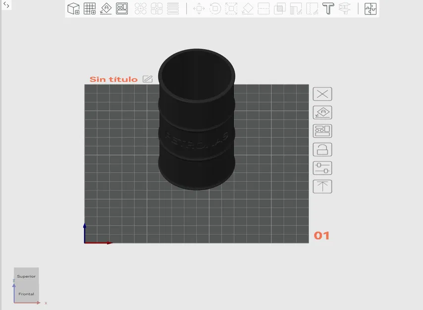 Ống Cắm Bút (Pen Holder) hình Can Xăng Đua - Image 3