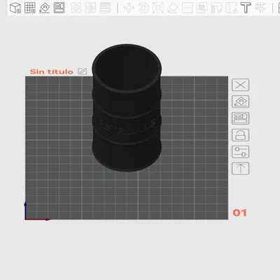Ống Cắm Bút (Pen Holder) hình Can Xăng Đua