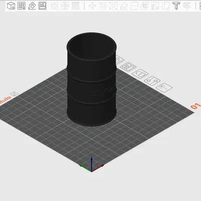 Ống Cắm Bút (Pen Holder) hình Can Xăng Đua