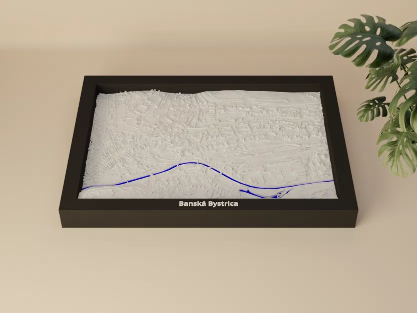 Banská Bystrica, Slovakia - 3D Miniature - Image 1