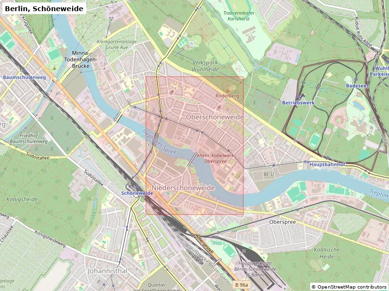 Berlin, Schöneweide (Đức) - Mô hình thu nhỏ 3D địa hình - Image 8
