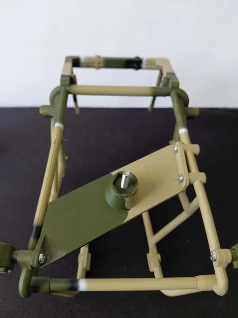 Tamiya RC 1/10 FAV/Wild One: Giá bánh dự phòng + Hộp mát ESC + Cản trước - Image 12