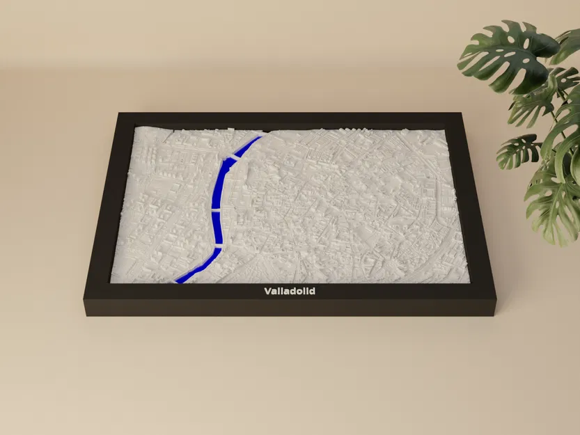 Valladolid, Spain - Mô hình thu nhỏ 3D - Image 1