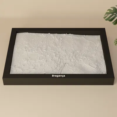 Bragança, Portugal - Mô hình thu nhỏ 3D