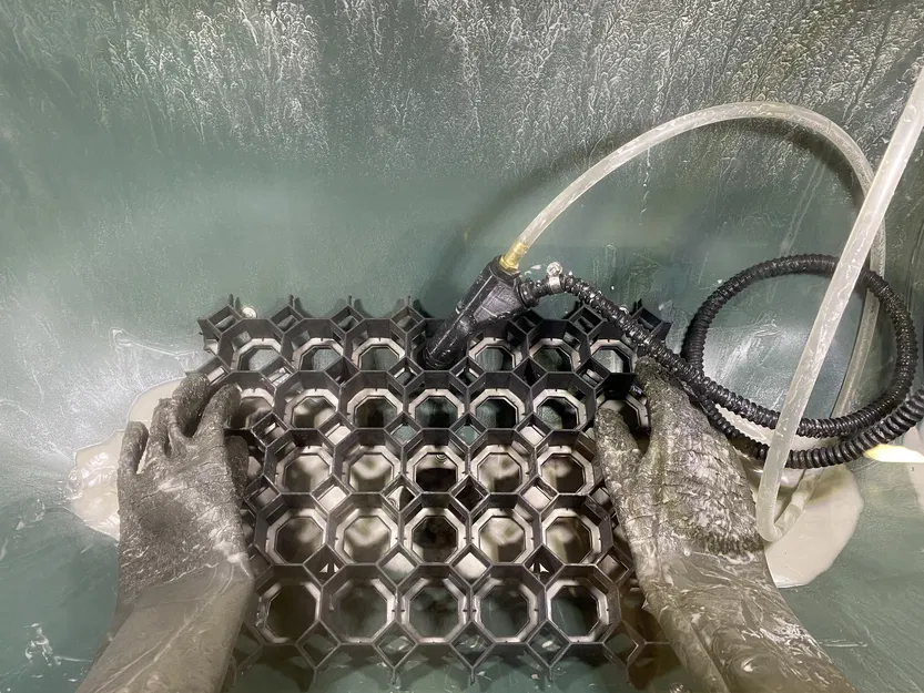 Thùng Vapor Blasting Barrel (DIY cabinet từ thùng 220L) - Image 5