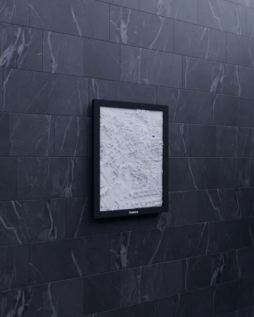 Huesca, Spain - 3D Miniature (mô hình địa hình thu nhỏ) - Image 2