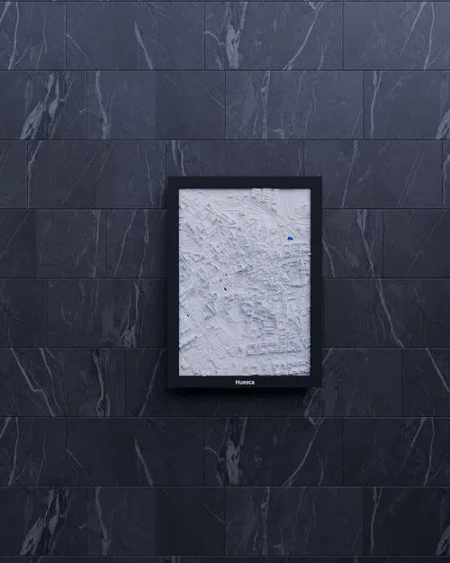 Huesca, Spain - 3D Miniature (mô hình địa hình thu nhỏ) - Image 5