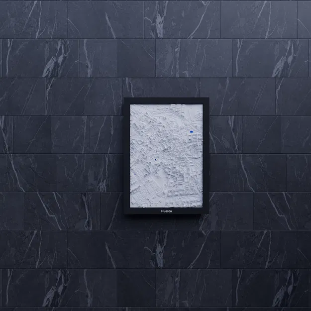 Huesca, Spain - 3D Miniature (mô hình địa hình thu nhỏ) - Image 7