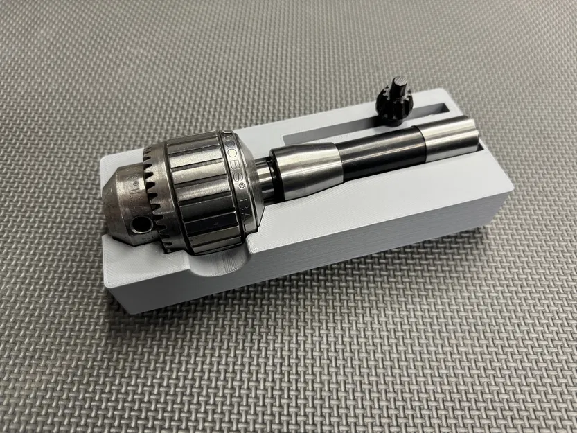 Khay Gridfinity cho Jacobs 14N Super Chuck (2 loại arbor) - Image 1