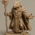 Dungeons and Dragons: Mini Dragonborn Warlock - Thumbnail 2
