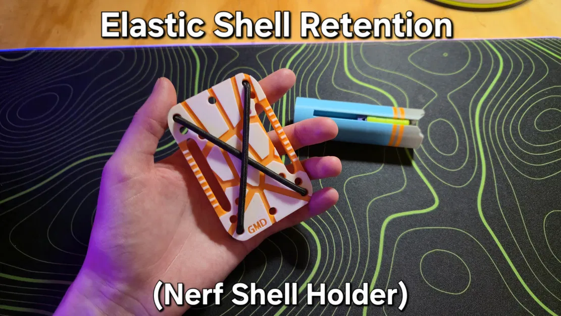 Manta Elastic Shell Retention (Nerf Shell Holder) – Ngàm giữ shell dùng dây thun - Image 1