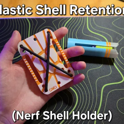 Manta Elastic Shell Retention (Nerf Shell Holder) – Ngàm giữ shell dùng dây thun