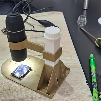 Chân Đế USB Microscope (Chỉnh Cao Dọc)