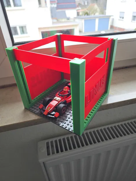 Bến đỗ xe đua không kèm xe (tương thích plate LEGO) - Image 1